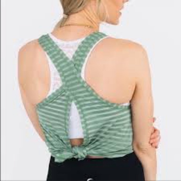 ZYIA active green nimbus tank top semi sheer women’s size XXL activewear running - Picture 1 of 8